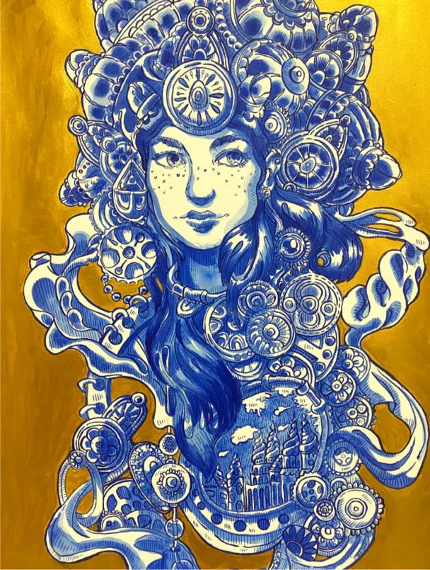 Exhibited work on paper